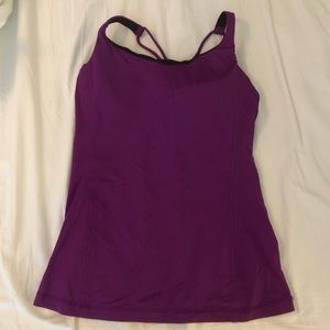 Lulu lemon cross cross racerback tank top